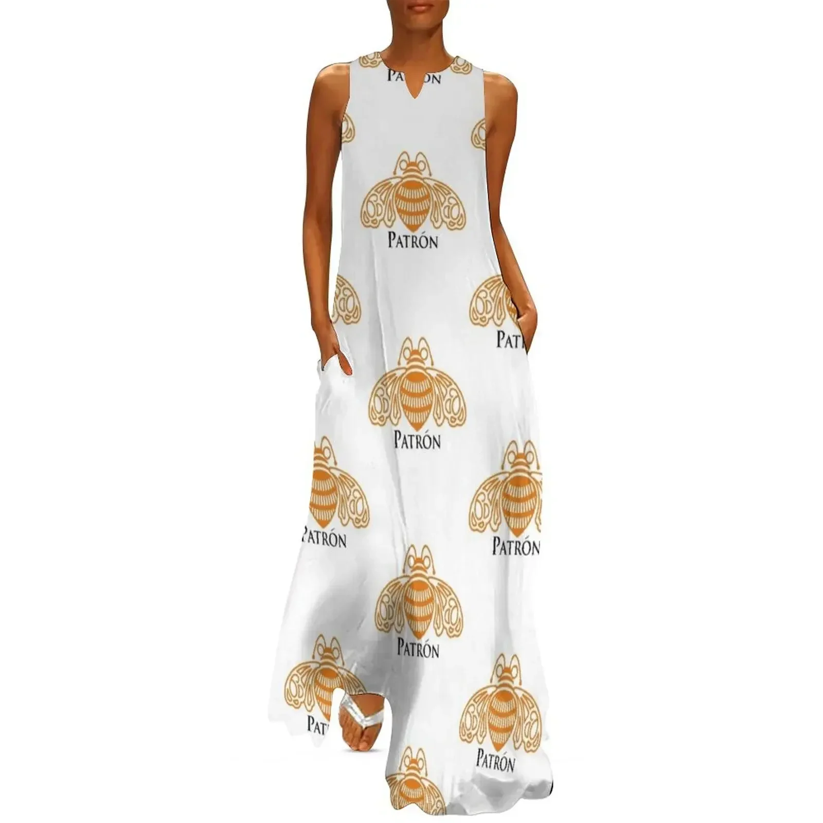 

Patron Tequila Logo T Shirt Long Dress dress Women's summer long dress for pregnant women