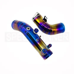 silicon pipe with Titanium Intercooler pipe kit for Hondas  Civic TYPE  FL5 2.0L Turbo FL52023+ car tuning accessories