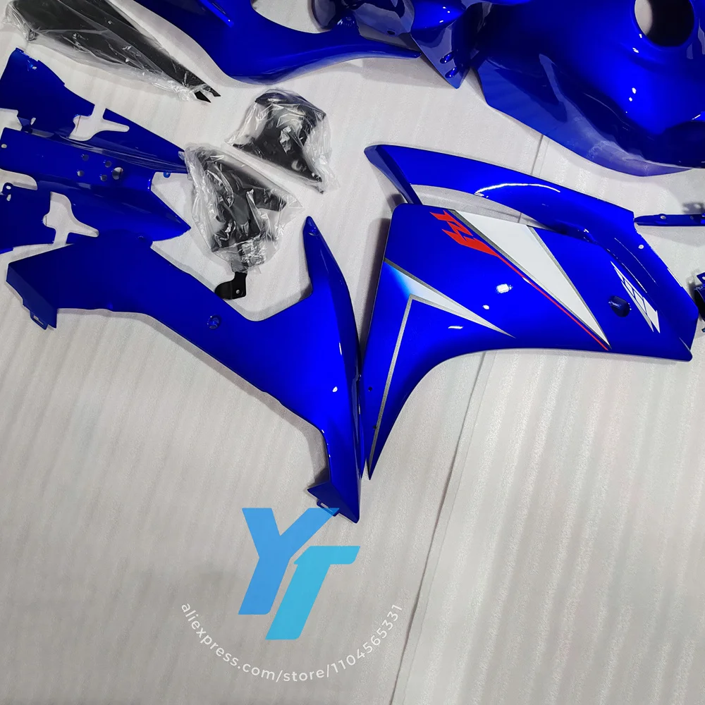 Durable ABS Injection Molded Fairing Cover Set for YAMAHA YZFR1 2007-2008, Perfect Fit Replacement