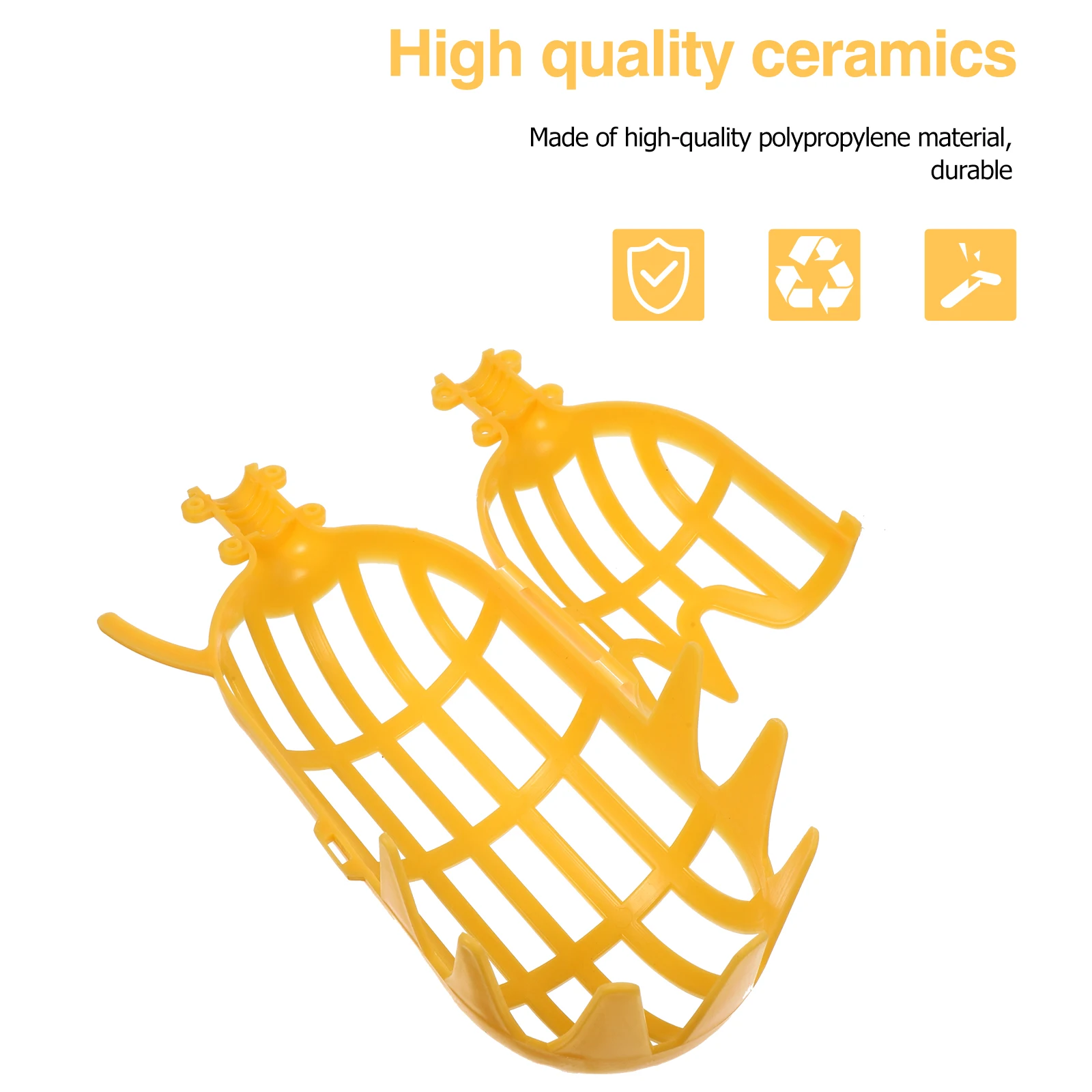 

2Pcs Telescopic Fruit Picker Tool Durable PP Material Safe Picking Without Climbing Fits Arbutus Pear Tool