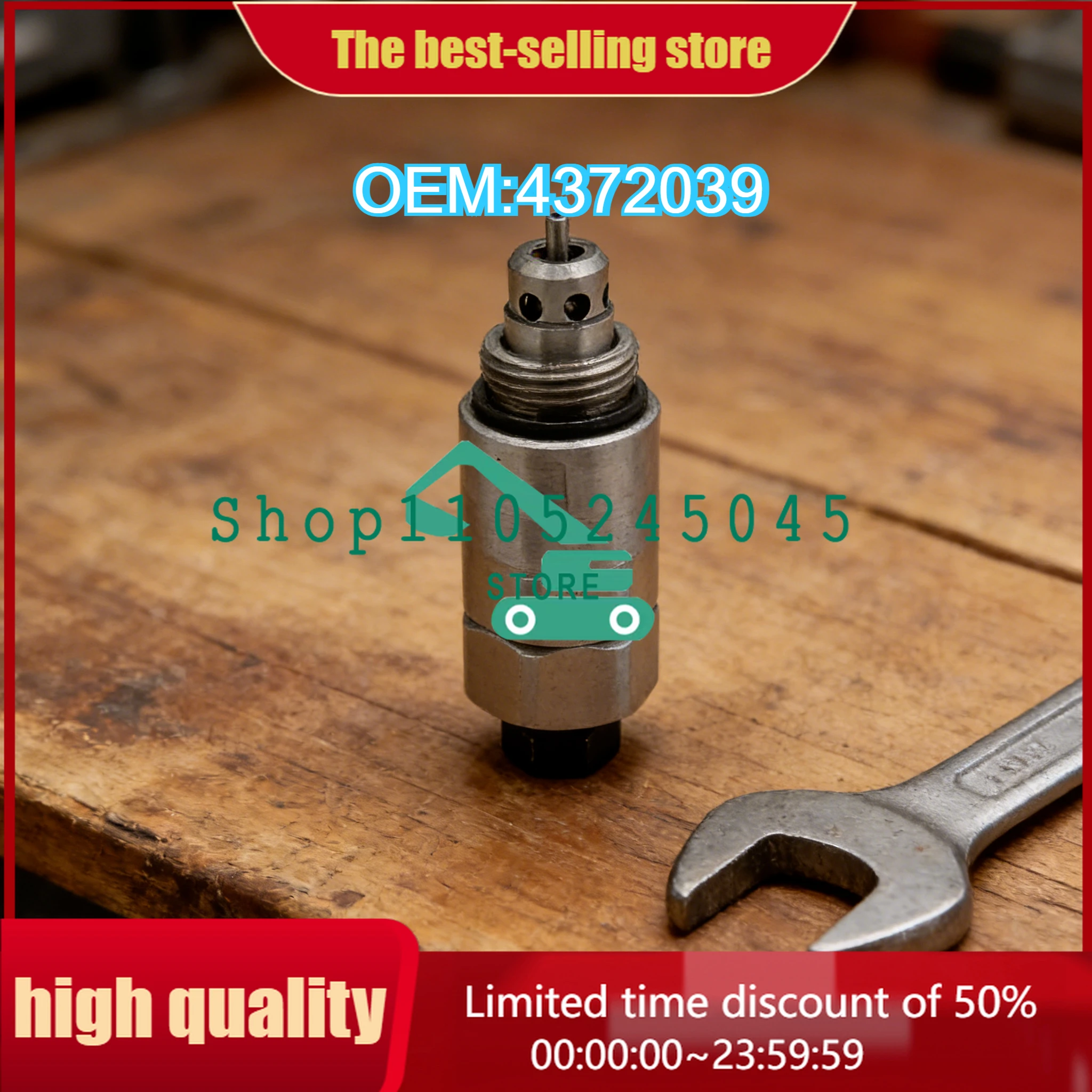 

Main Control Excavator EX200 EX200-5 Relief Valve 4372039