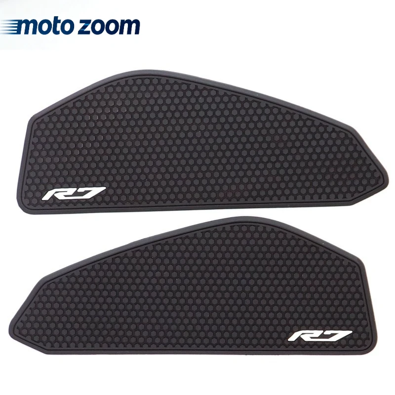 Side Fuel Tank pad Tank Pads Protector Stickers Decal Gas Knee Grip Traction Tank pad For YAMAHA YZFR7 YZF-R7 YZF R7 2021-2024