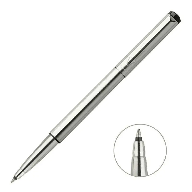 Hot New Classic Design Metal Roller Ballpoint Pen Business Office Signature Rollerball Pens Matte Black School Write Pen Parker