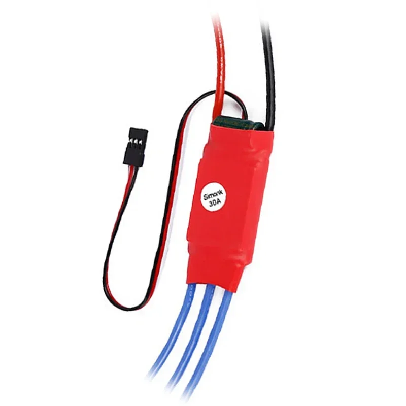 Simonk Frmware 30A Бесщеточный ESC Скорость отклика 490 Гц BEC 5V/3A 2-3S LiPo для RC FPV Мультироторный дрон