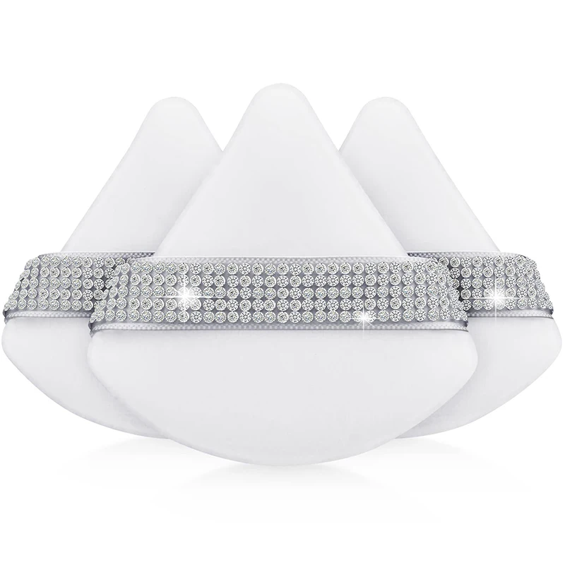 Éponges de poudre triangulaires en diamant, 6 pièces, éponge douce et lisse, beauté du visage, accessoires cosmétiques pour femmes, outil de maquillage