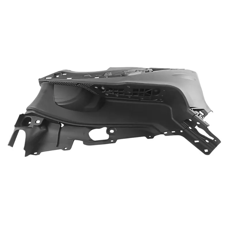 الأجزاء مناسبة لـ Yamaha TMAX560 حوالي 2022-2025 لوحة جانبية سفلية لدواسة القدم، لوحة واقية #3