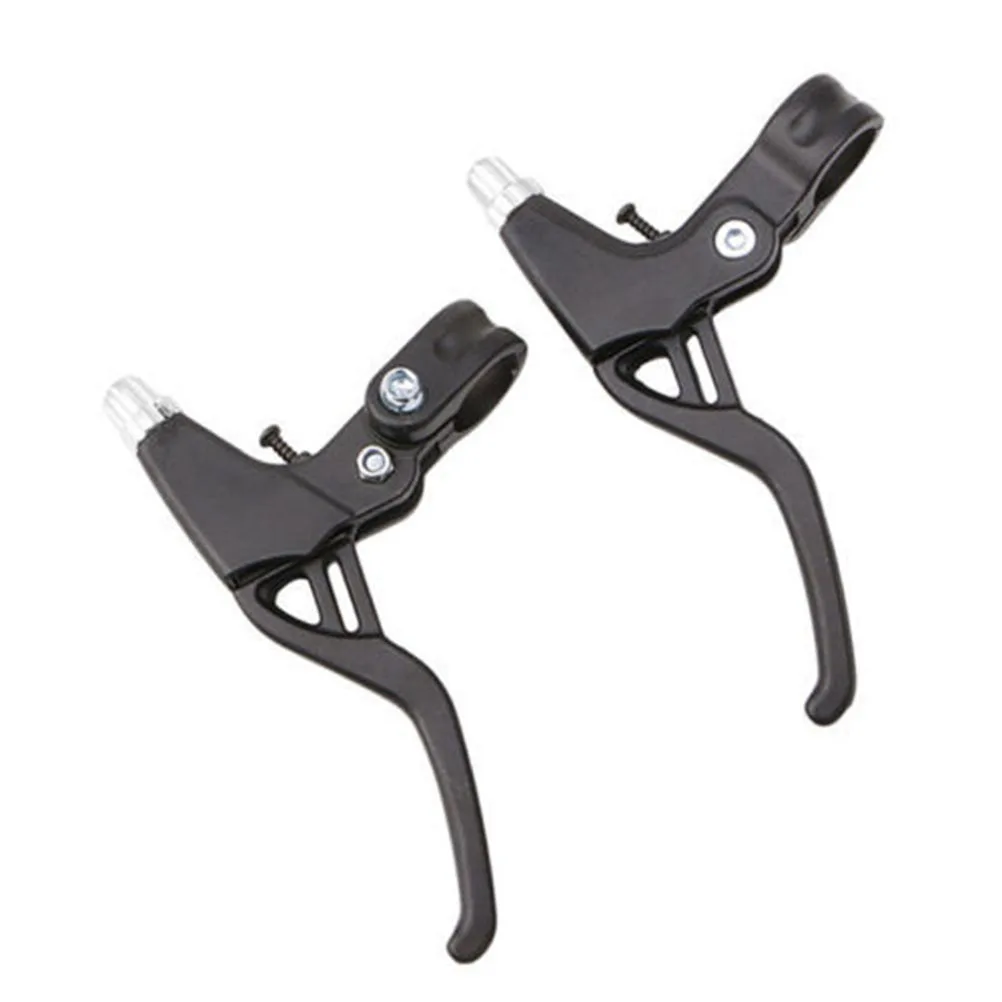 1Pair Folding Bicycle Brake Handles Aluminum Alloy Durable Stable for Road Mountain Bike Practical Easy Replacement