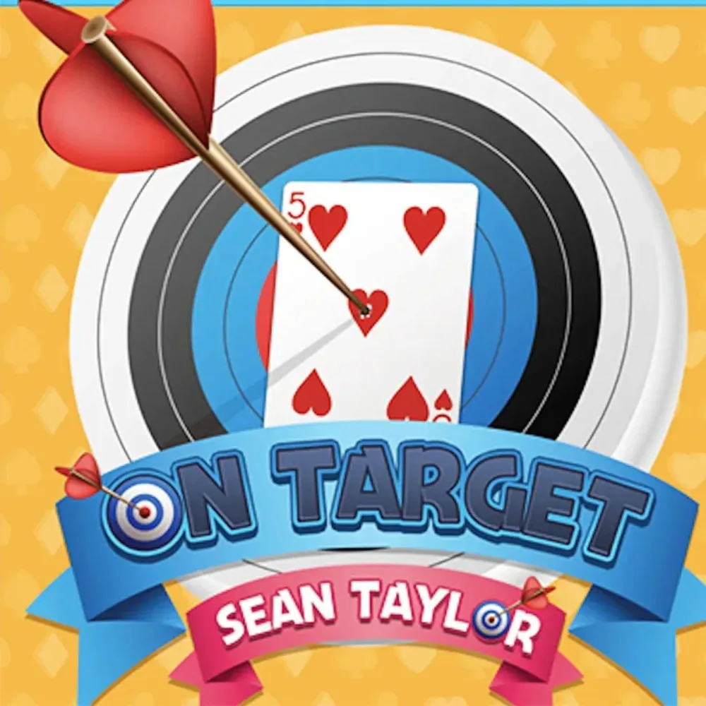 On Target by Sean Taylor Card Magic  Trick Decks Close up Magic Props Magician Prediction Gimmicks