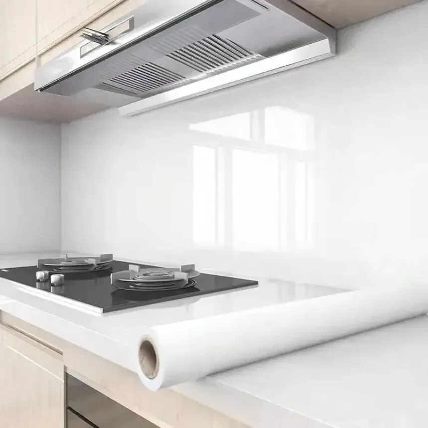 Self‑Adhesive Marble Decorative Film Removable Vinyl Paper Waterproof for Kitchen Sink Cabinet Bathroom Shower Wall Decoration