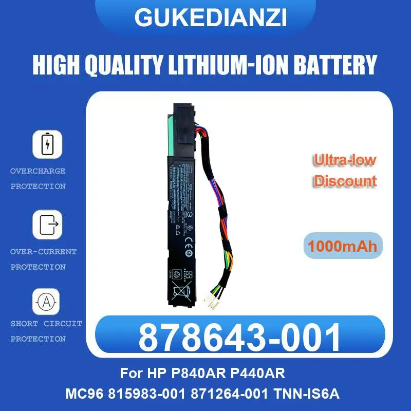

Battery For HP P840AR P440AR MC96 815983-001 871264-001 TNN-IS6A Gen9 Gen10 P840 P440 875242-B21 P01367-B21 ProLiant DL360