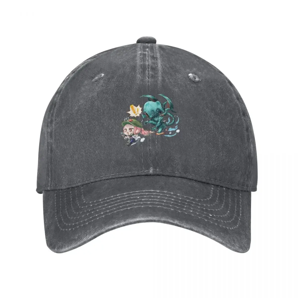 Super cute adorable nemesis board games art Baseball Cap Trucker Cap Sun Cap Golf summer hat Caps Male Women's