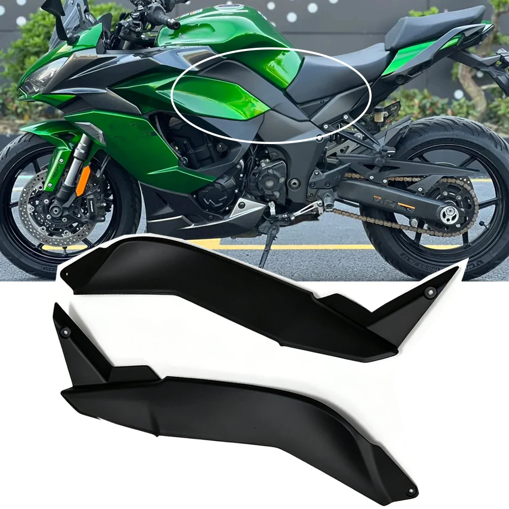 

Z1000SX Tank Side Cover Frame Panel Trim Cowl Fairing Gas Fuel Protector for Kawasaki Ninja 1000SX 2020 2021 2022 2023 2024 2025