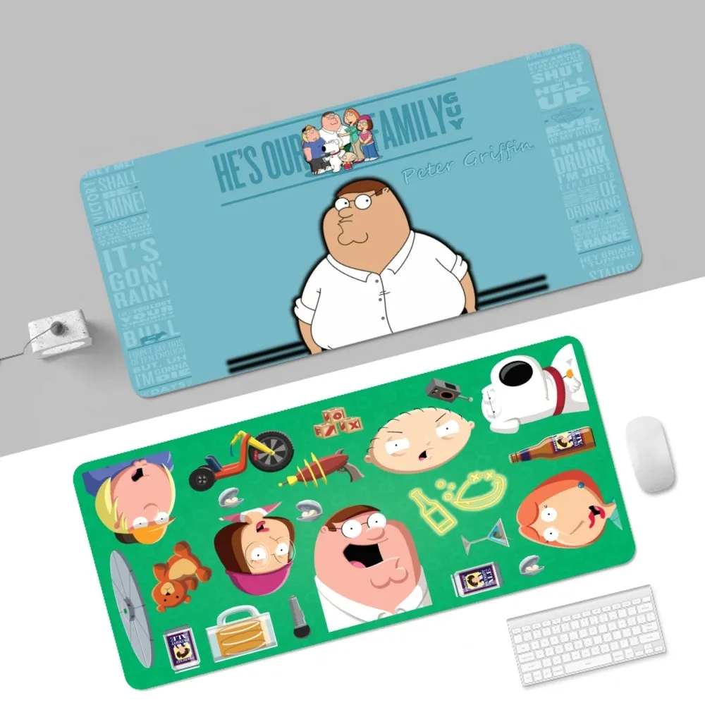 F-Family-Guy CARTOON Animation Office Student Gaming Thickened Large Writing Pad Non-slip Cushion Mouse Pad Girls Bedroom