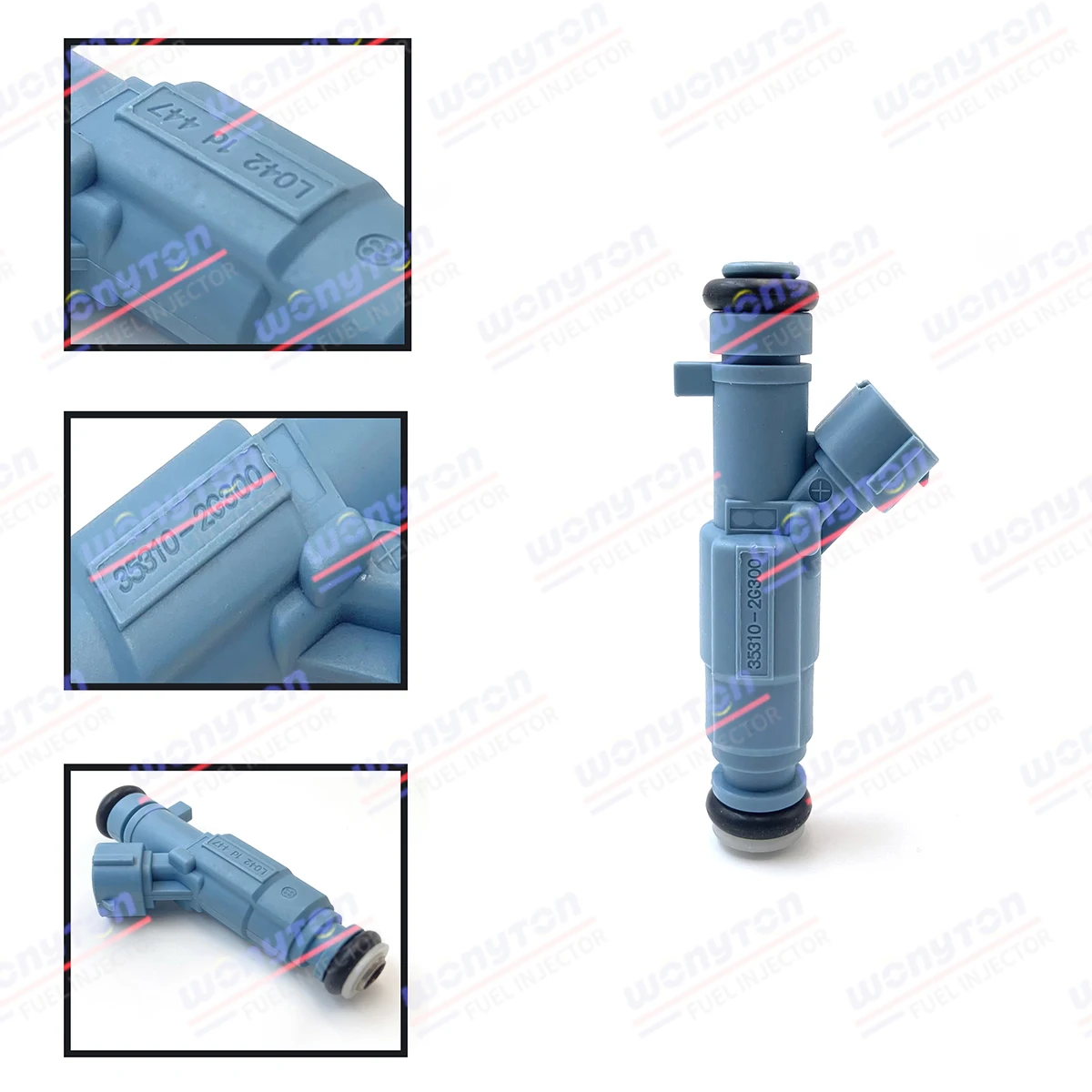 Set 4 Car Fuel Injector Nozzle 35310-2G300 For HYUNDAI SANTA FE SONATA TUCSON KIA FORTE OPTIMA RONDO SORENTO SPORTAGE