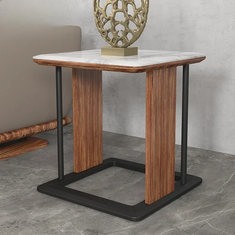 

Nordic Minimalist Marble Complete Square Table Living Room Sofa round Table