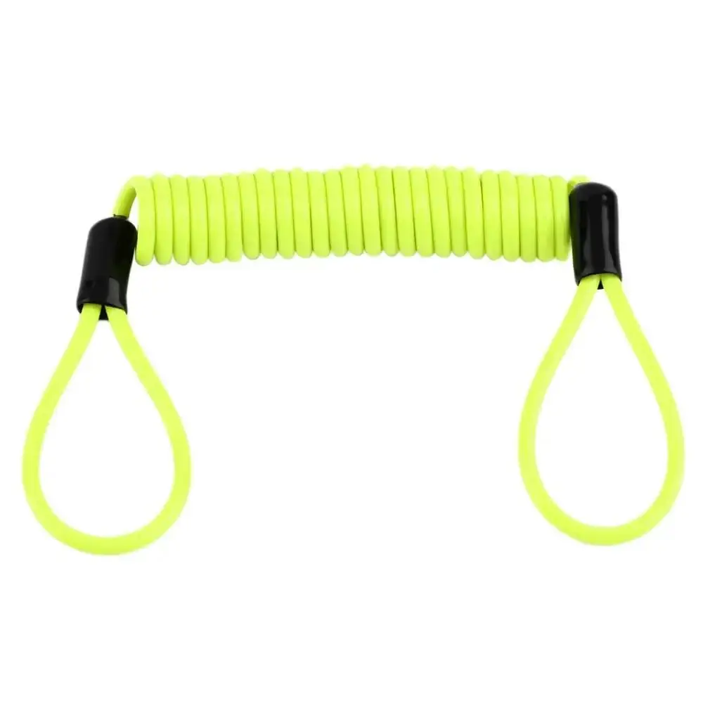 1.2 Meter Disc Lock Reminder Cable Lock Anti-Theft Rope Alarm Disc Lock Spring Cable Security Reminder for Motorcycle Accessory view 5