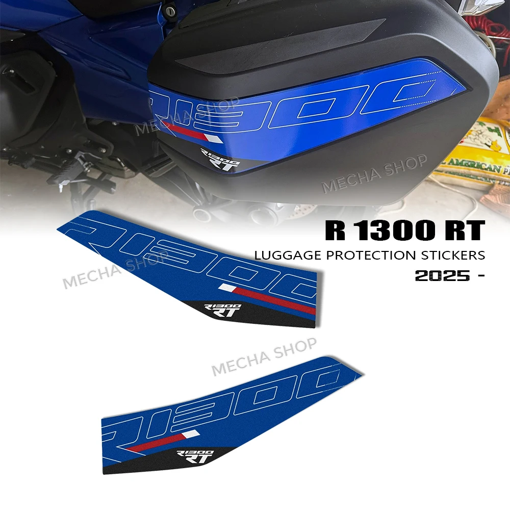 

New R1300RT Touring Side Stickers Kit Impulse Alpine White Motorcycle Protection Suitcase Decal For R 1300 RT Triple Black 2025-