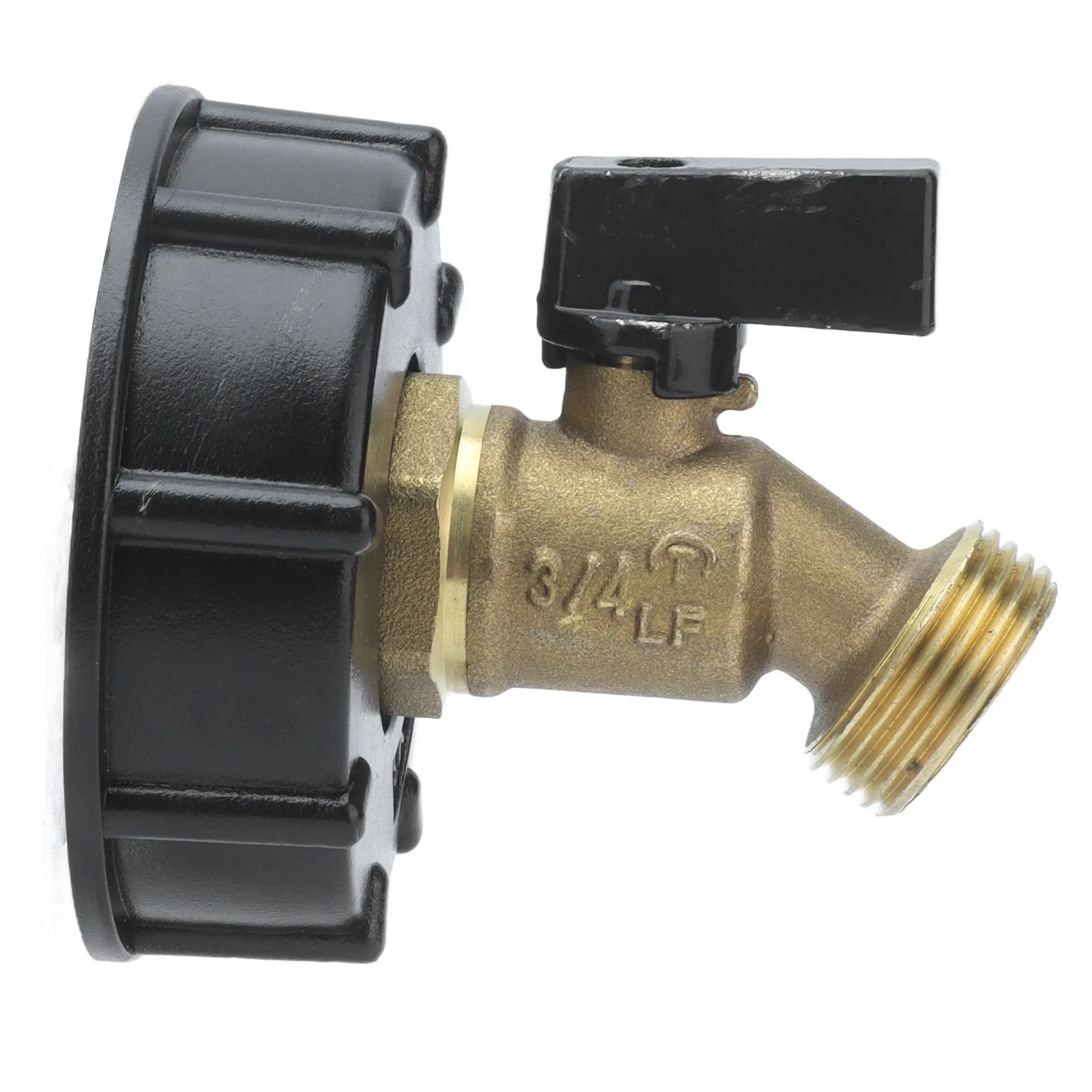IBC Tote Tank Adapter Male Thread Drain Hose Connector Faucet Tap Valve Fitting Part