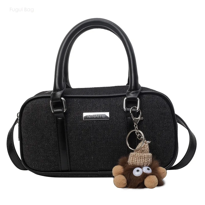 Women's Handbag Single Shoulder Crossbody Bowling Bag 2024 New Fashion Trend Leisure Large Capacity Commuting Bag