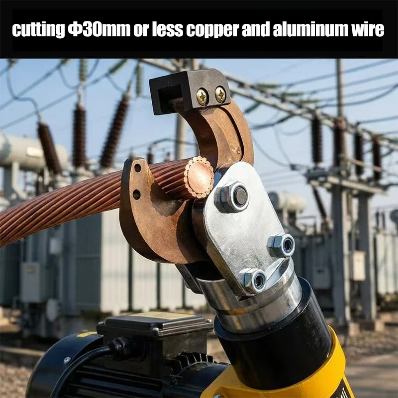 Universal Scissor-Type Cutter Head, Cutting Diameter ≤30mm Copper and Aluminum Wire, for ES-300 / GC-300 / EZ-300