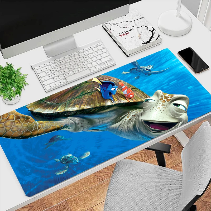 

Cartoon Anime Kawaii Mouse Pad Laptop Finding Nemo Gaming Accessories Mousepad Computer Lock Edge Gamer Cabinet Desk Mat Carpet