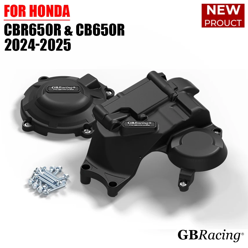 

Комплект дополнительных чехлов accessori moto GBRacing для HONDA 2021-2025 CBR650R/CB650R (алфетатор) и 2024-2025 (вторичное электронное сцепление)