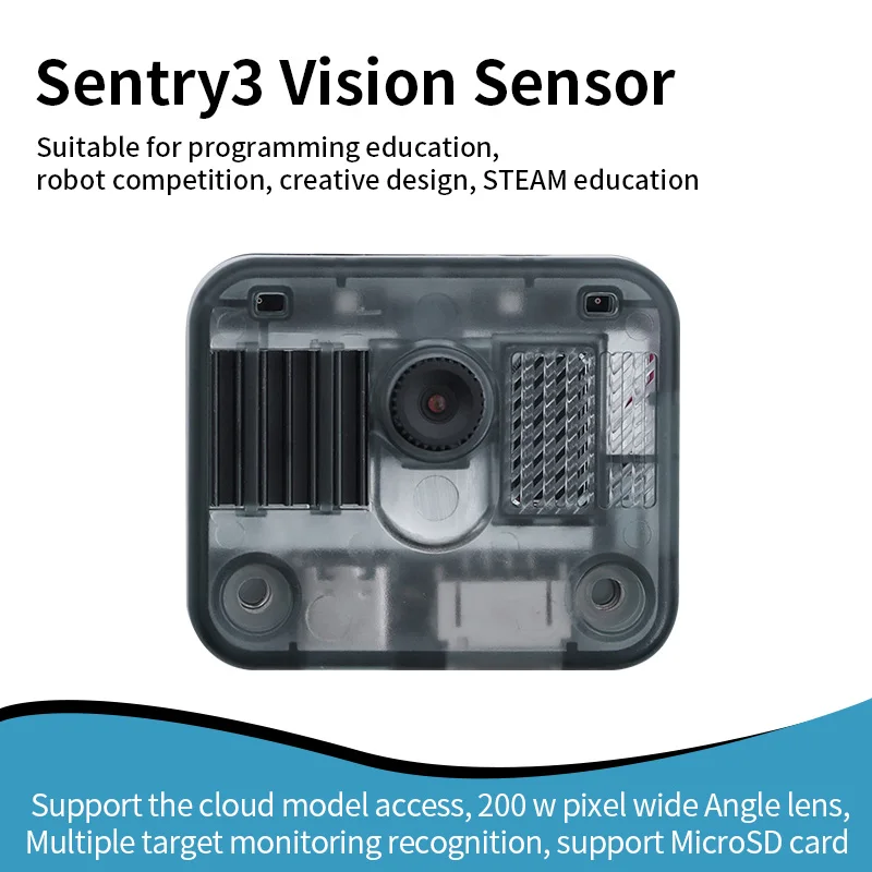 Sentry3 Vision Sensor, Camera Image Recognition, Programming Education for micro:bit / Arduino / ESP32