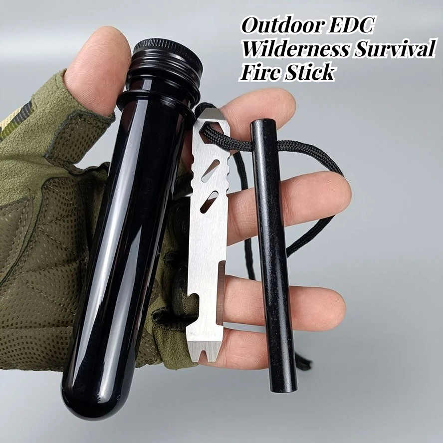 

Outdoor EDC Magnesium Stick for Firearms Wilderness Survival and Firefighting Convenient Camping and Hiking Emergency Equipment