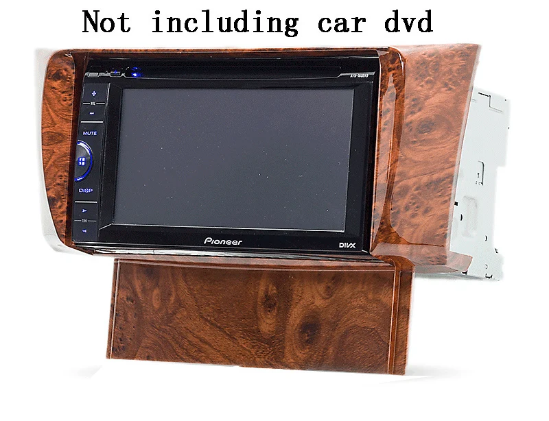 2din Audio Panel Dash Mount DVD Trim Kit Face Surround CD Frame For LEXUS LS-430 UCF30 TOYOTA Celsior 2001-2006  trim cd ABS