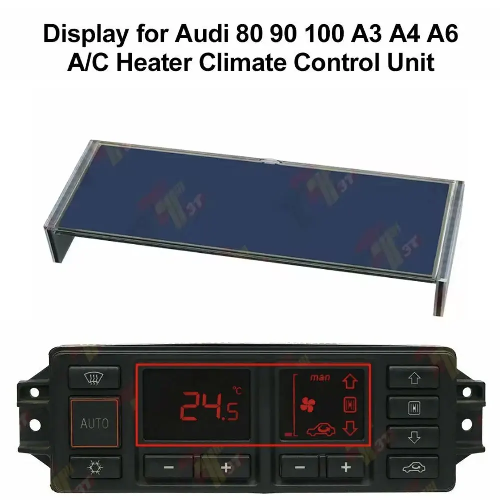 

LCD Display for Audi 80 90 100 A3 A4 A6 A/C Heater Climate Control Unit