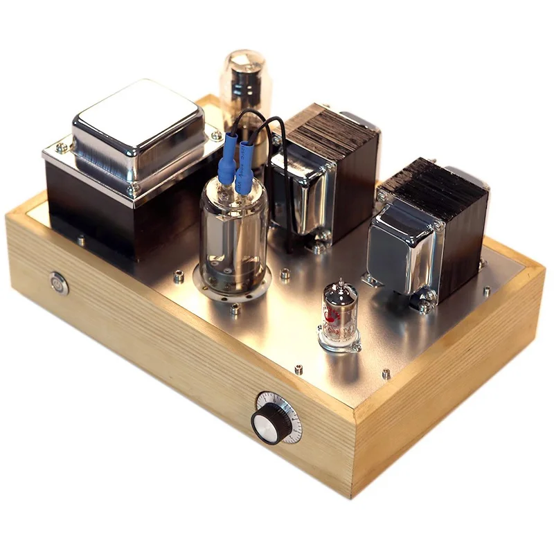 AIYIMA SMSL 12AX7 Push FU19 Tube Amplifier 9W 2.0 5Z4P Rectifier HIFI Vacuum Tube Amplifier Pure Handmade Weld Class A Amp Audio