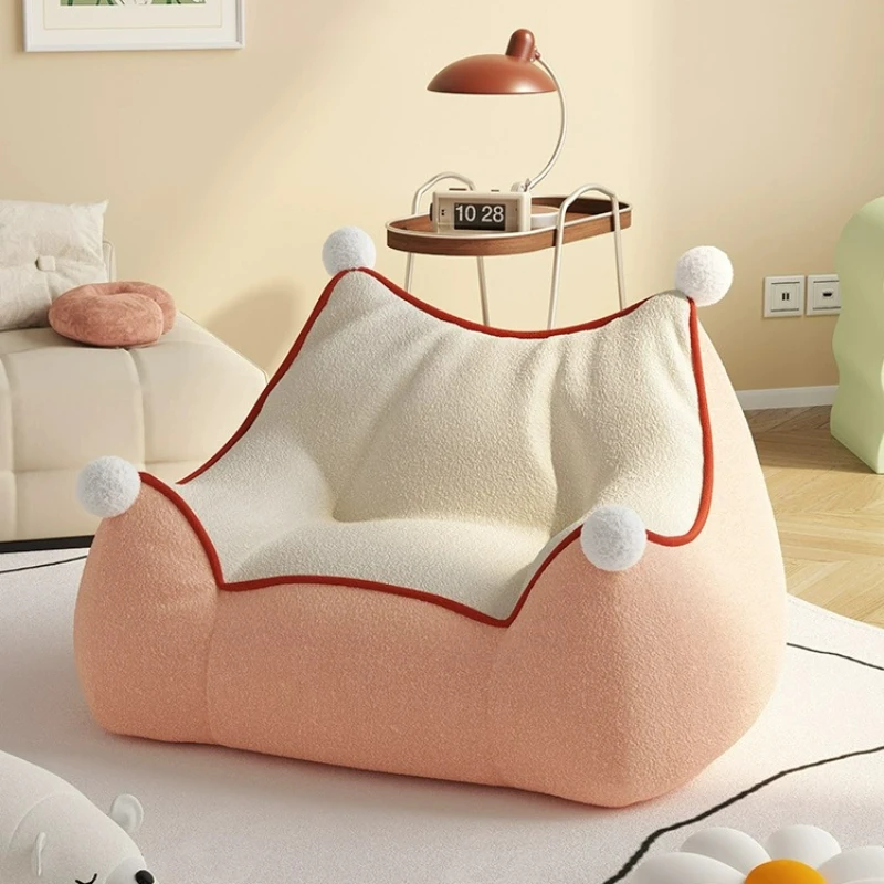

Baby Modern Unique Bean Bag Sofa Kids Cozy Recliner Chaise Lazy Sofa Nordic Luxury Divani Da Soggiorno Living Room Furniture