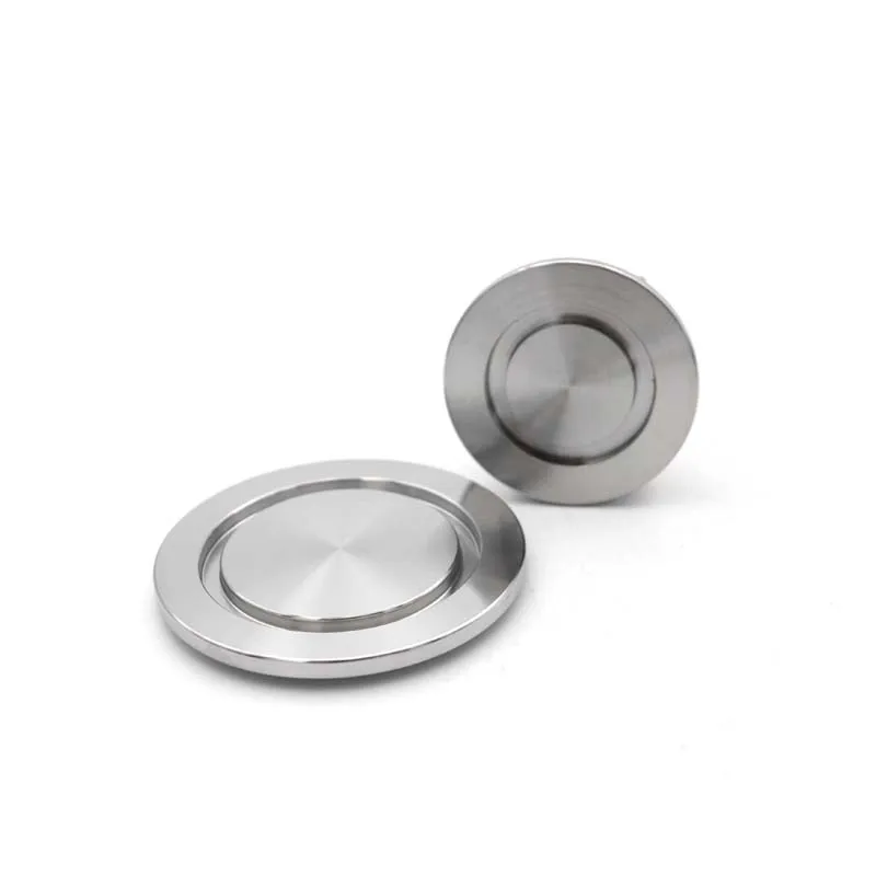 SS304 Stainless Steel KF Vacuum Blind Plate KF10 KF16 KF25 KF40 KF50 KF63 KF80 KF100 High Vacuum Fitting for Vacuum Systems