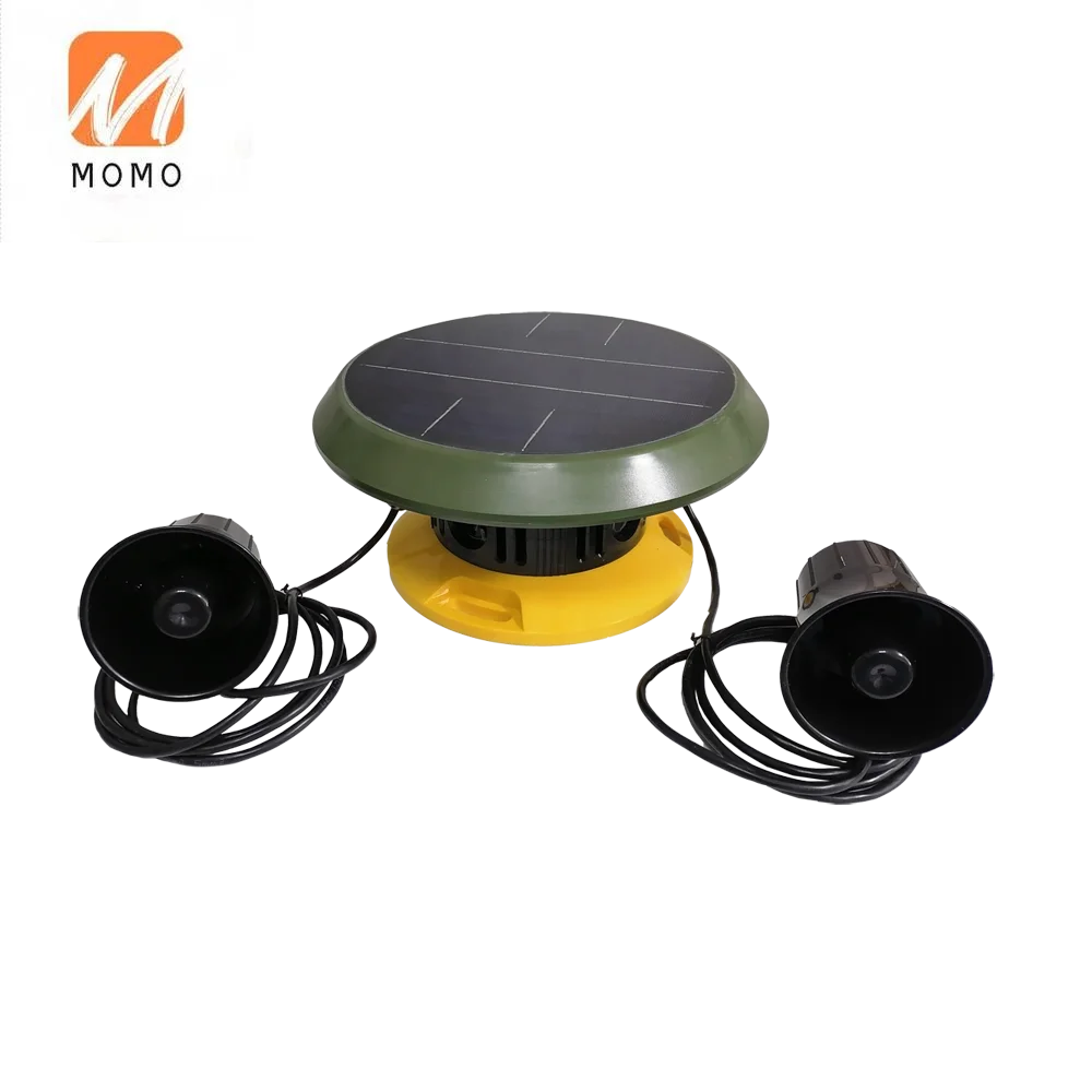 Solar Pest Control Intelligent Scarecrow Sonic /Ultrasonic/Strobe Animal or Bird Repeller