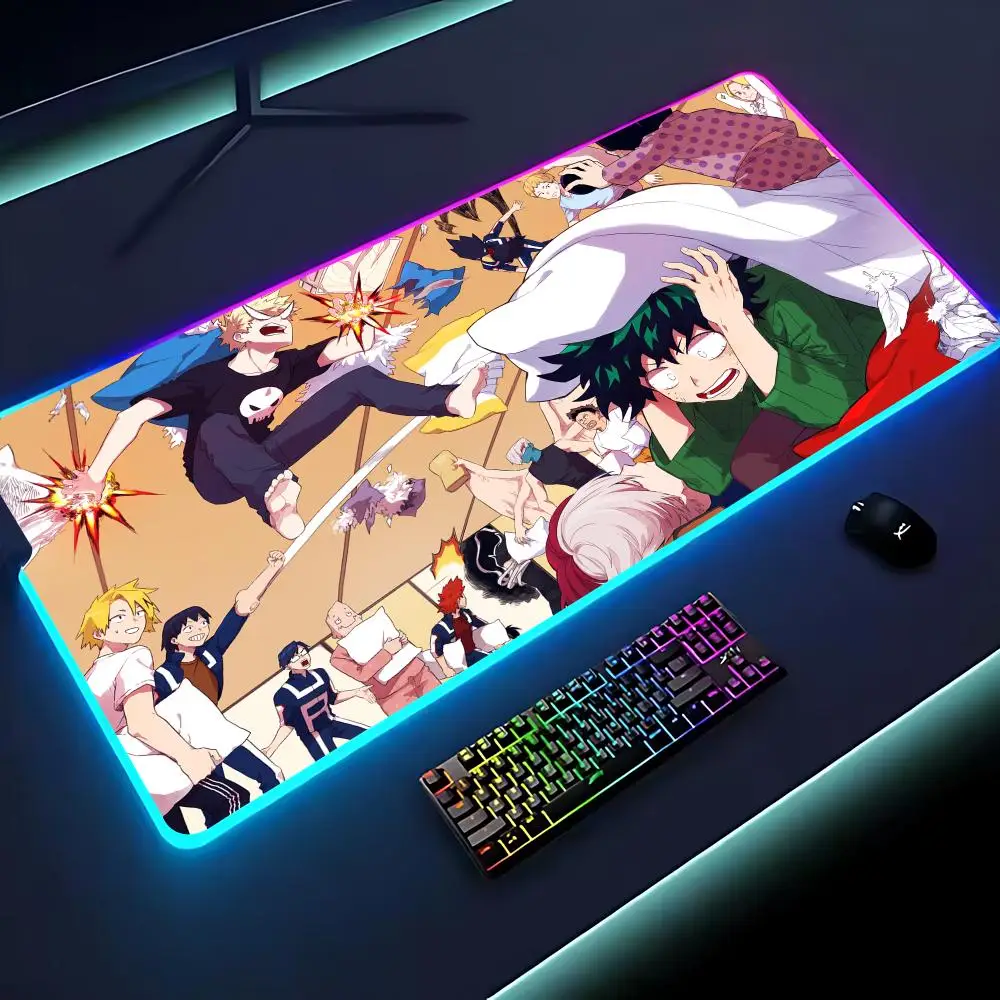 My Hero Academia Mouse Pad Keyboard Cover Desk-mat Colorful Surface Multi-size World Computer Gamer