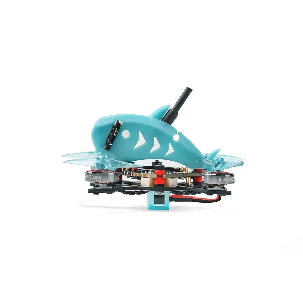 HGLRC Drashark 1.6inch 75mm Toothpick FPV Drone With ZEUS5 ES24 1S 5A AIO 200mW VTX SPECTER 1002 21000KV Motor