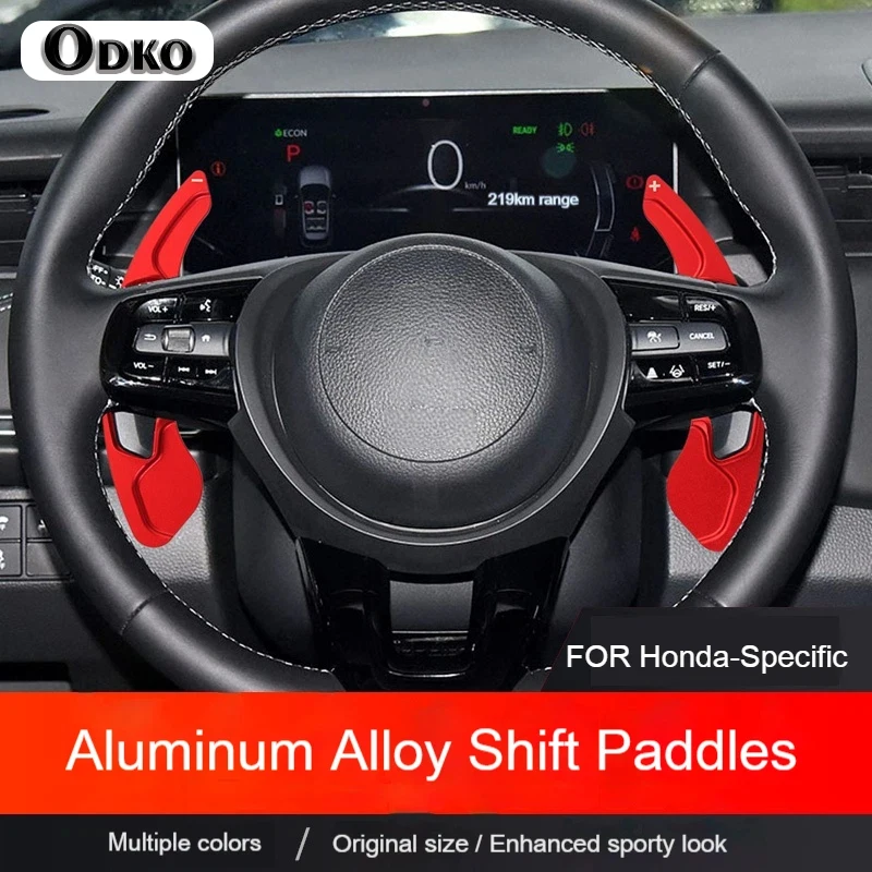 

2pcs Carbon Fiber Car Steering Wheel ABS Shift Paddle Extension Shifters For Honda Fit 2021-2023 City 2021-2023 Life 2021-2023