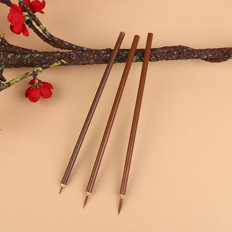 New Wolves Hair Brush Pen Hook Line Paint Brush Chinese Calligraphy Brush Art Oil Painting Drawing Brush