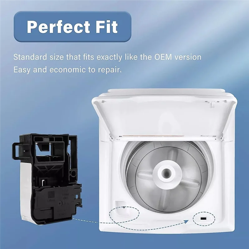 KYCOR-WH01X27954 Washer Lid Lock Switch Accessories 290D1580P004 For GE Hotpoint Washer Top Load Door Lock Assembly