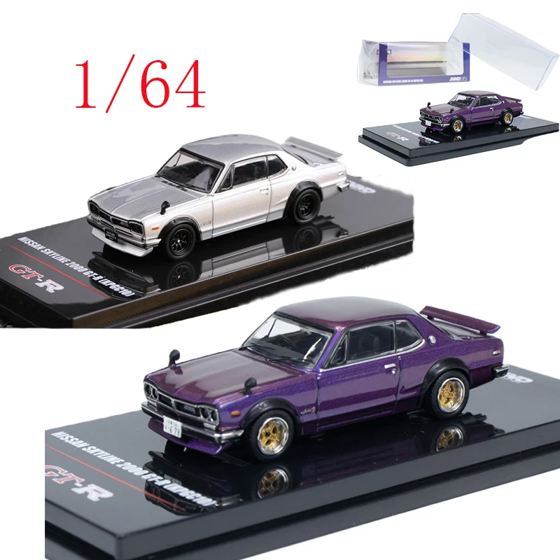 

INNO Diecast 1/64 Nissan Alloy Car Model Nissan Skyline 2000 GT-R (KPGC10) Play Vehicles Toys for Boys