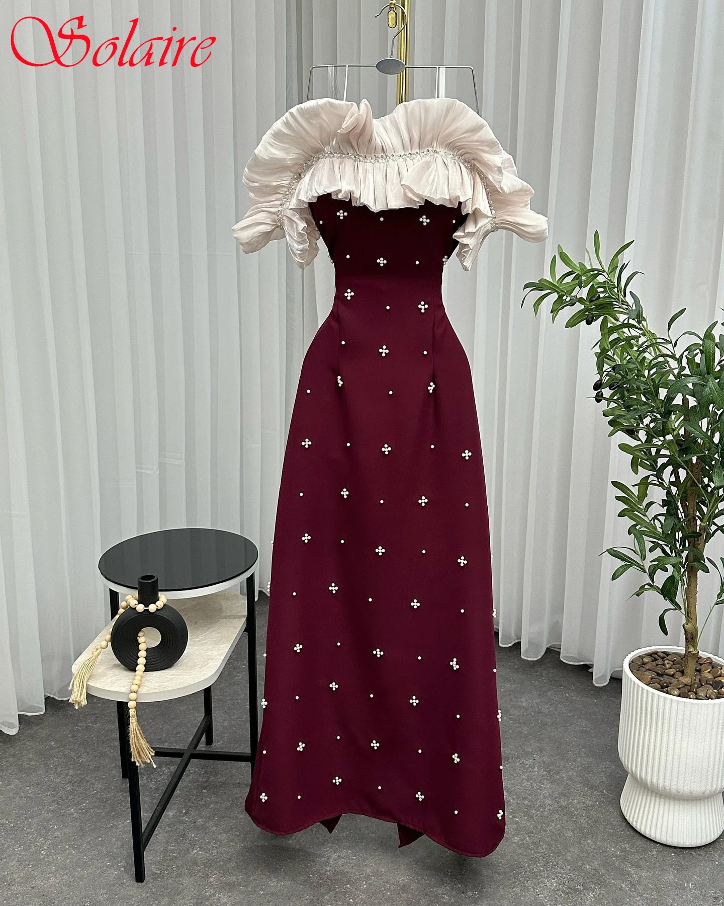 

Customized A-Line Boat Neck Elegant Formal Evening Dress Classic Fashion Party Gowns Temperament High Quality Prom Dress