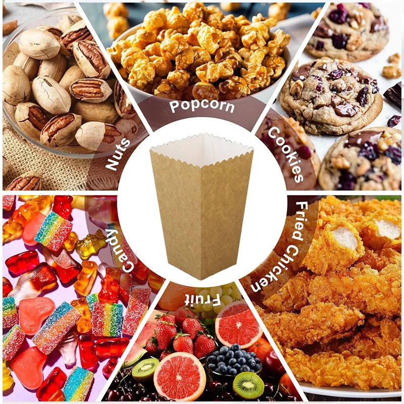 24 unids/lote cajas de palomit - Food Snacks For Kids Party reseña y precio