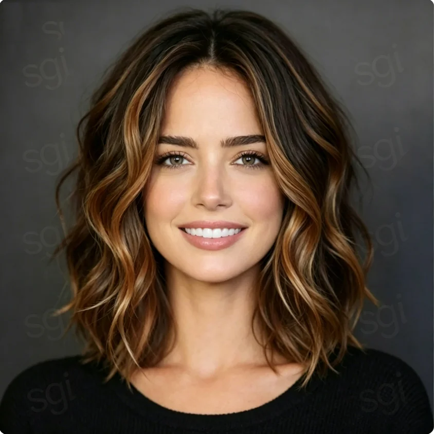 Highlight Brown Free Part Straight 16” Glueless 5x5 Silk Base Jewish Human Hair Wig Baby Hair HD Lace European Hair Preplucked