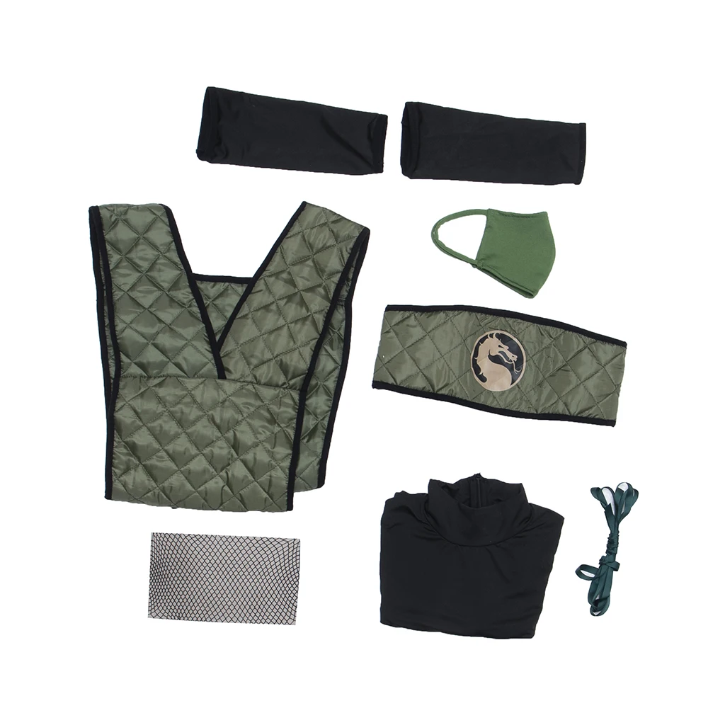 

Game Mortal Kombat Sub-Zero Reptile Scorpion Cosplay Costume Women Sexy Battle Combat Outfit Halloween Carnival Party Full Suit