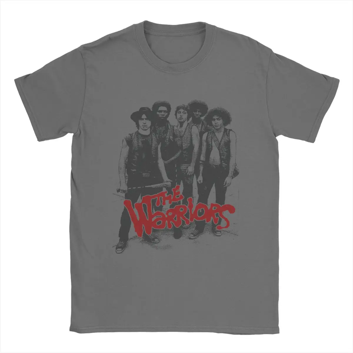 The Warriors Gang Men\'s T Shirts Vintage Tees Short Sleeve Crew Neck T-Shirt 100% Cotton Gift Idea Clothing
