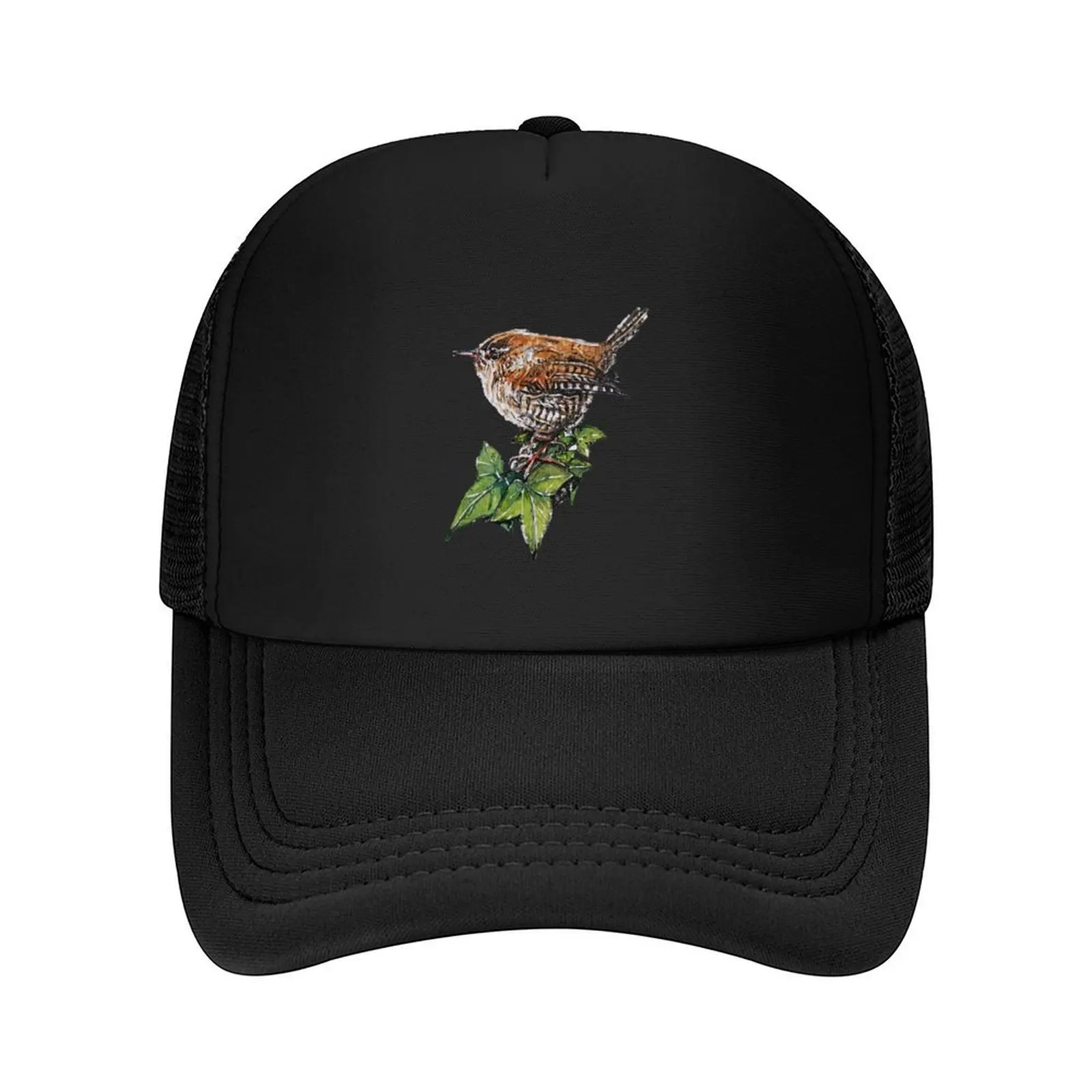 

Jenny Wren, Garden Bird Art Baseball Cap funny hat Male hat Sun Hat For Children hard Ladies Men's