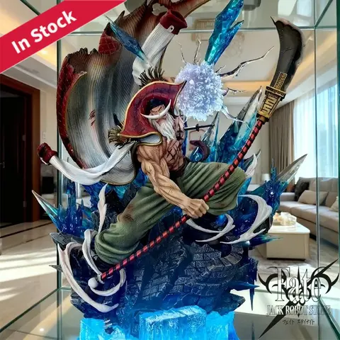 【In Stock】40cm PVC Edward Newgate Action Figure LX GK Statue Whitebeard One Piece Collectible Model Toy Room Desktop Decoration