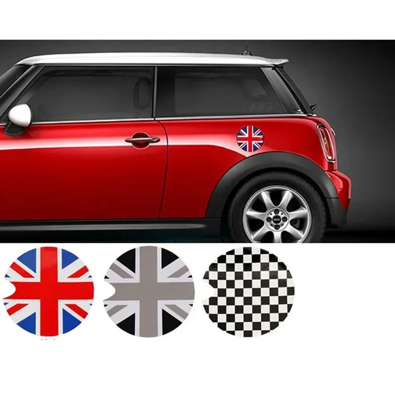 Car Exterior Fuel Tank Sticker Decorative Decal Uitable For Mini Cooper One F55 F56 R55 R56 R60 R61 Styling Exterior Accessories