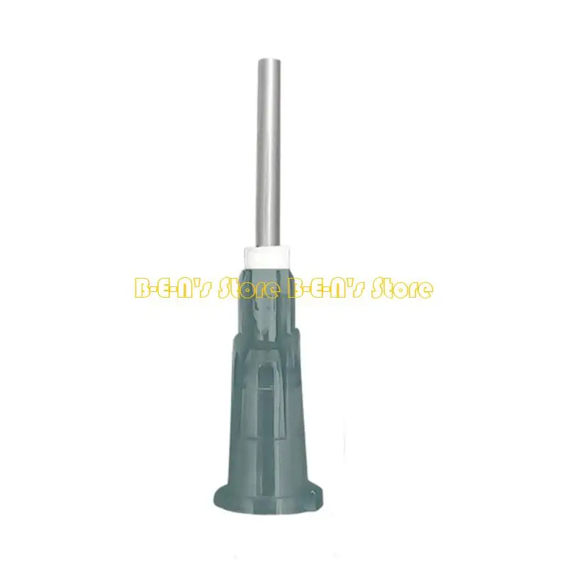 Y1AD 50Pcs Industrial Bluntly Tip Needle 14/15/16/18/19/20/21/22/23/24/25/26/27/28/30G 1/2Inch Dispensing Needle for Liquid