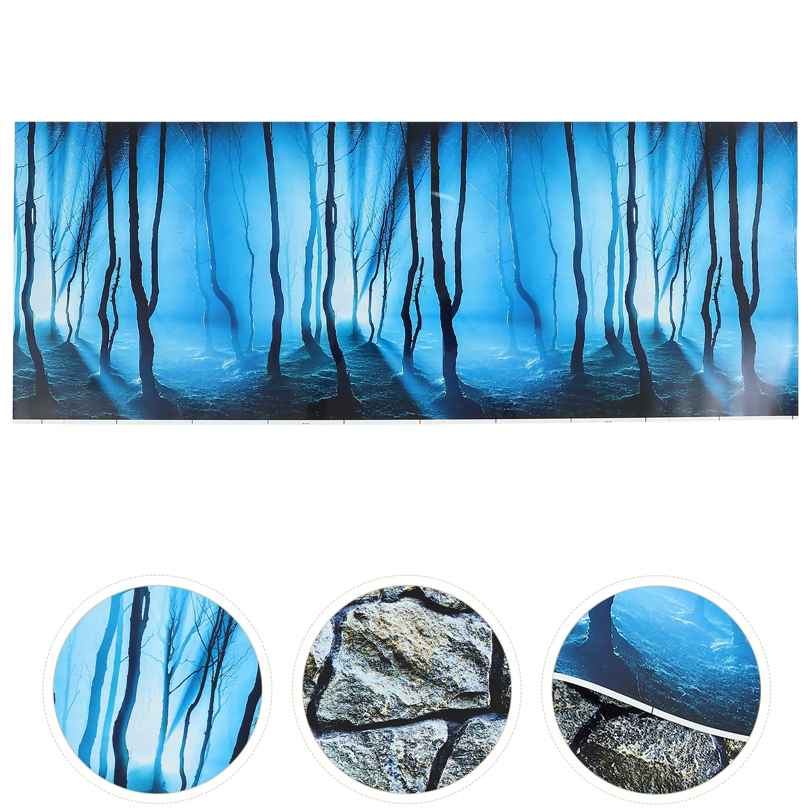 

Fish Tank Background Paper Aquarium Decorations for Accessories Double-sided Picture Bowls Centerpieces Decorate Sticker